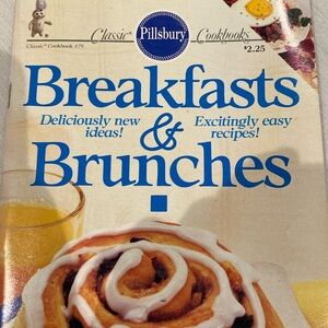 Vtg 80s Pillsbury Breakfast & Brunches Cookbook